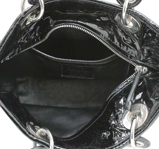 Christian Dior Black Cannage Soft Lady Dior Bag