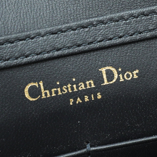 Christian Dior Champaign Diorama Microcannage Wallet On Chain