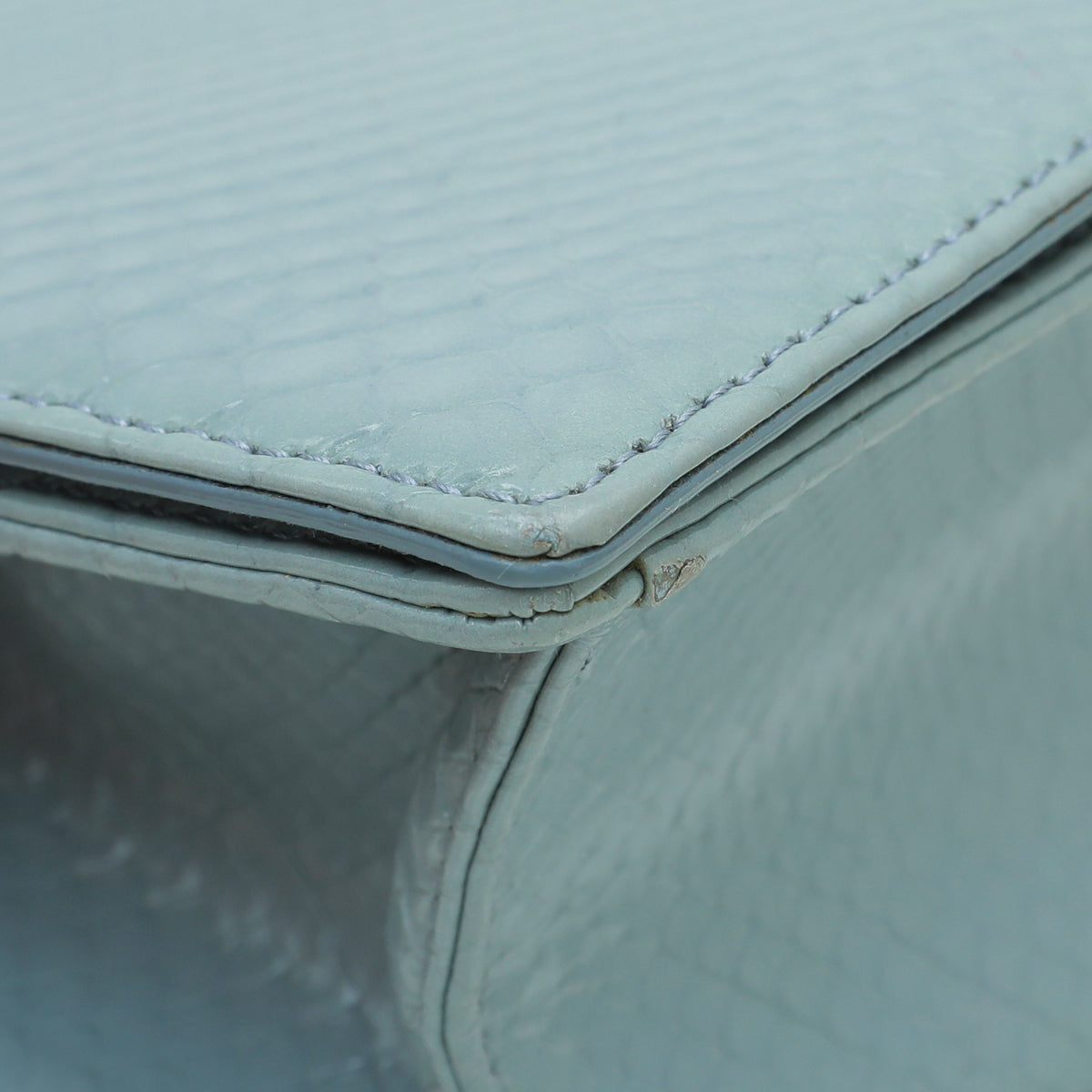 Christian Dior Grey Python Embossed Diorama Bag – THE CLOSET