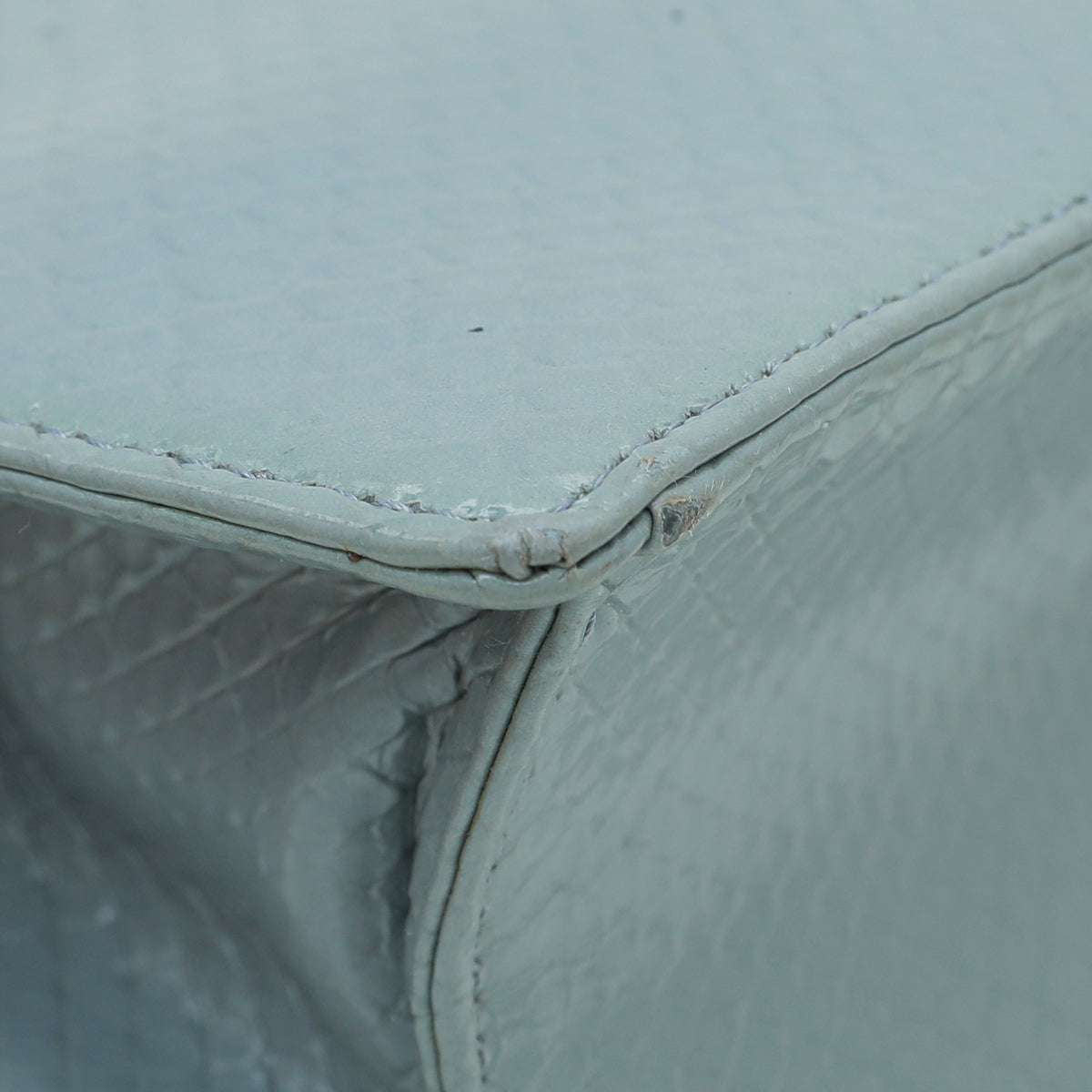 Christian Dior Grey Python Embossed Diorama Bag – THE CLOSET