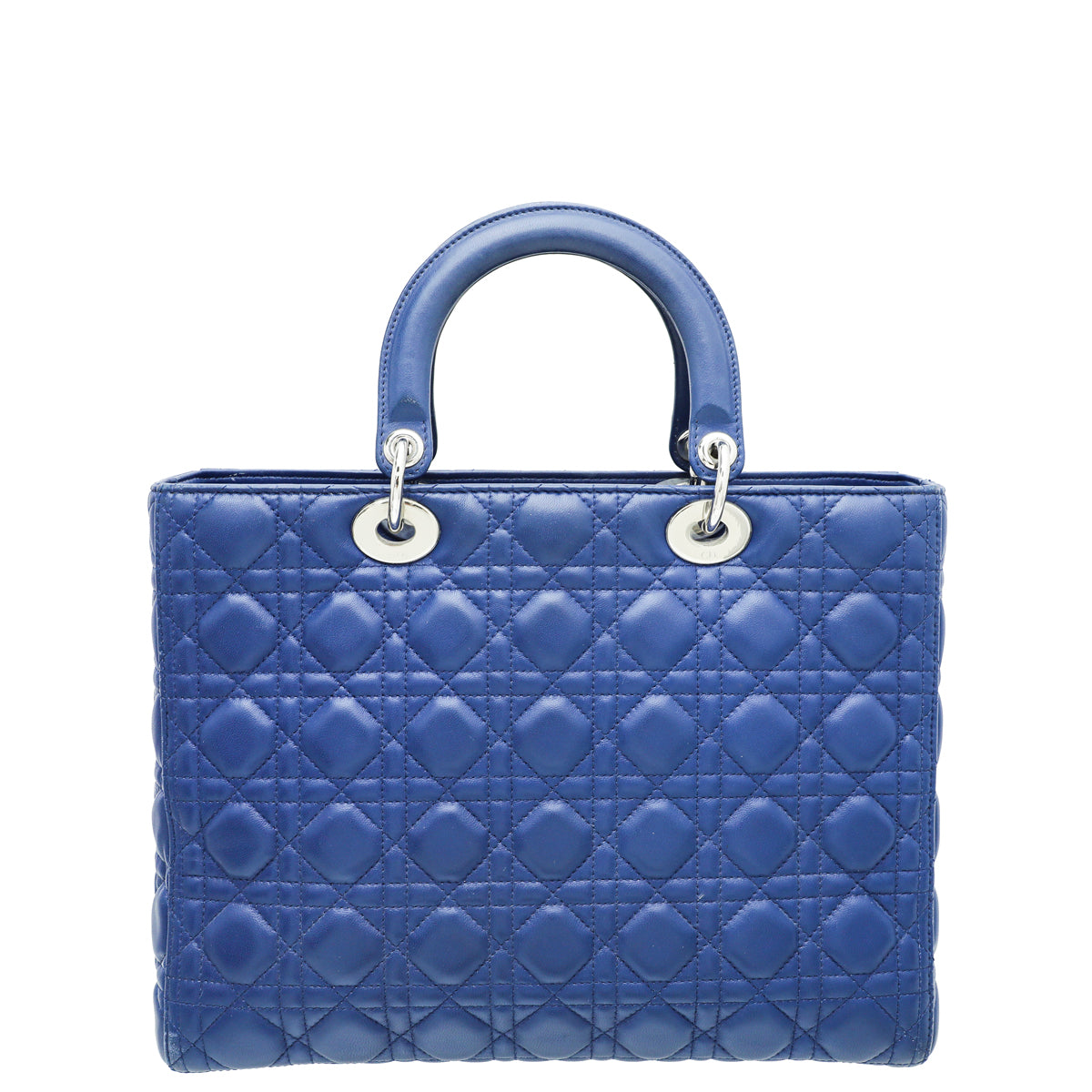 Christian Dior Blue Lady Dior Large Bag-Christian Dior-THE CLOSET