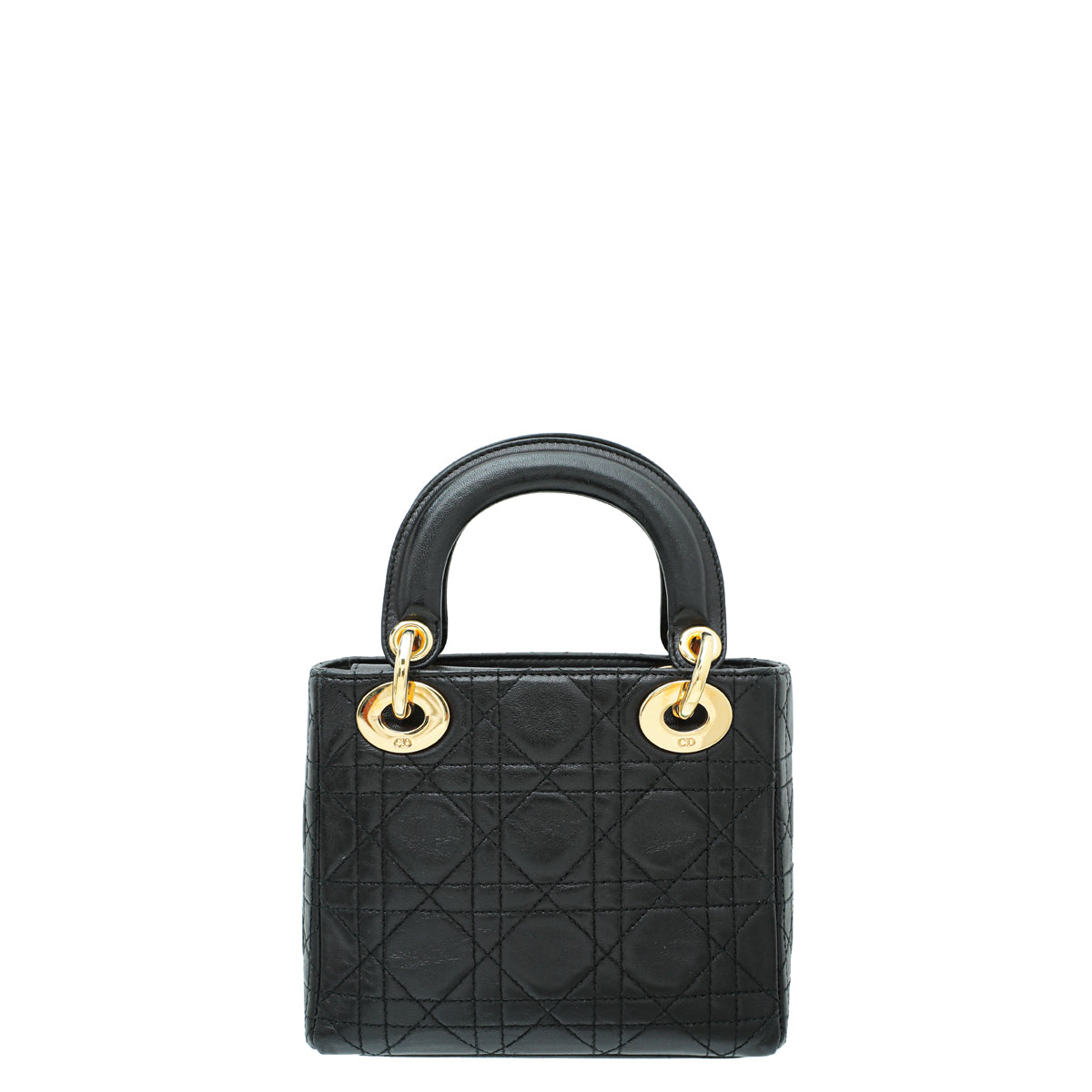 Christian Dior Black Lady Dior Mini Bag-Christian Dior-THE CLOSET