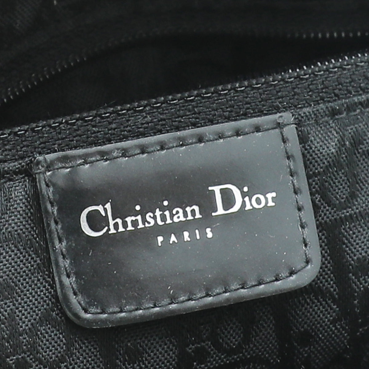 Christian Dior Black Gambler Dice Suede Python Bowling Bag