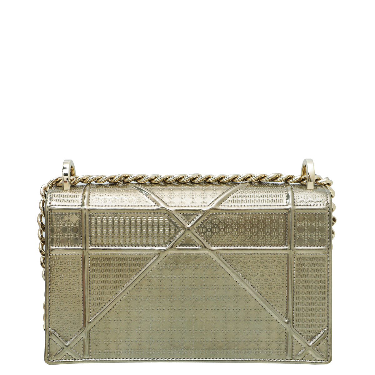 Christian Dior Champagne Diorama Micro Cannage Small Bag-Christian Dior-THE CLOSET