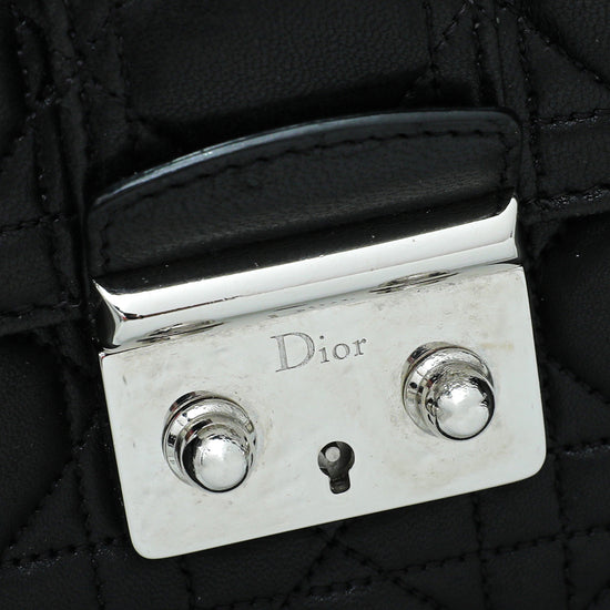 Christian Dior Black Miss Dior Large Flap Bag