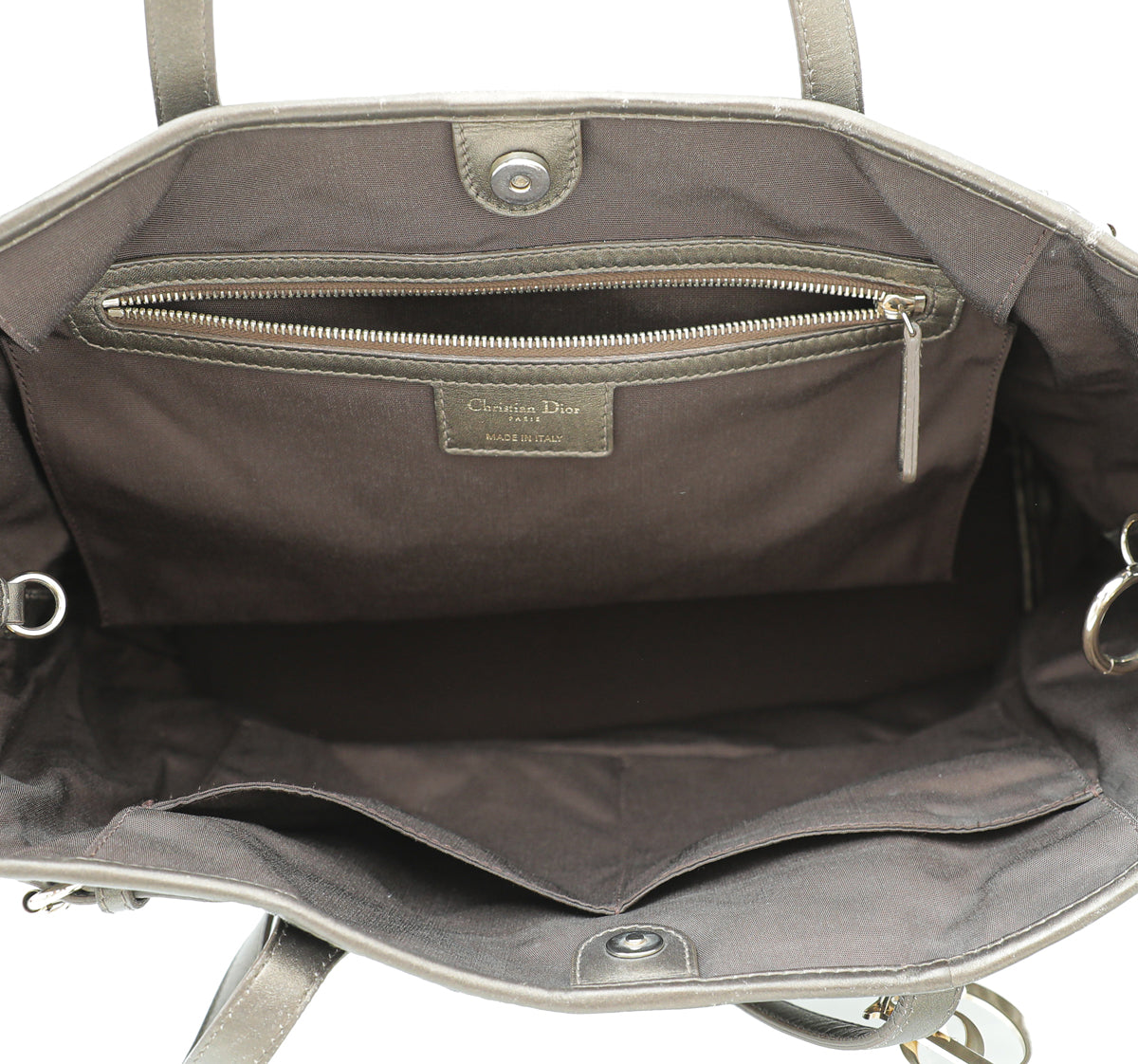 Christian Dior Brown Panarea Medium Tote Bag