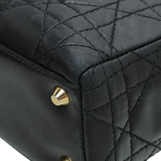 Christian Dior Black Mini Lady Dior Bag