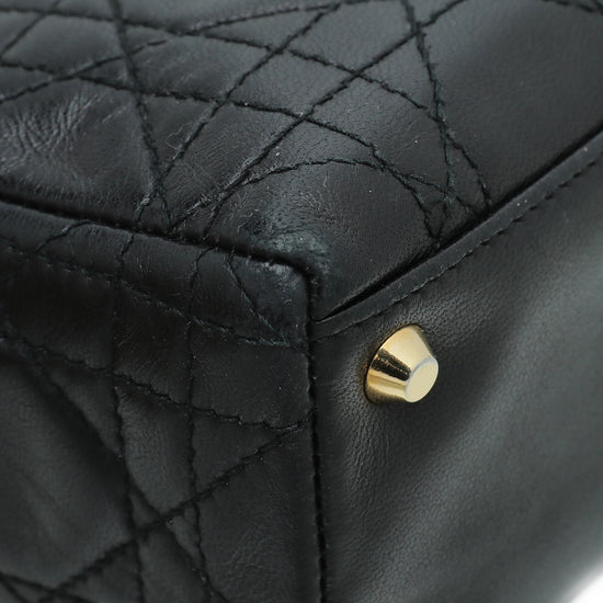 Christian Dior Black Mini Lady Dior Bag