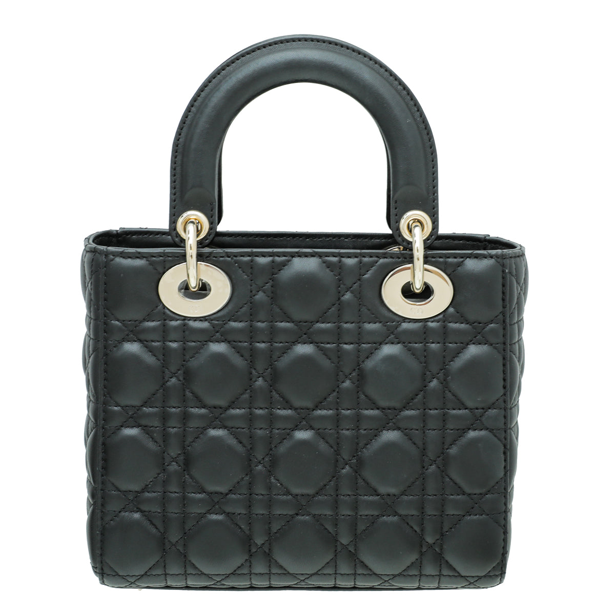 Christian Dior Black Lady Dior My ABCDior Small Bag-Christian Dior-THE CLOSET
