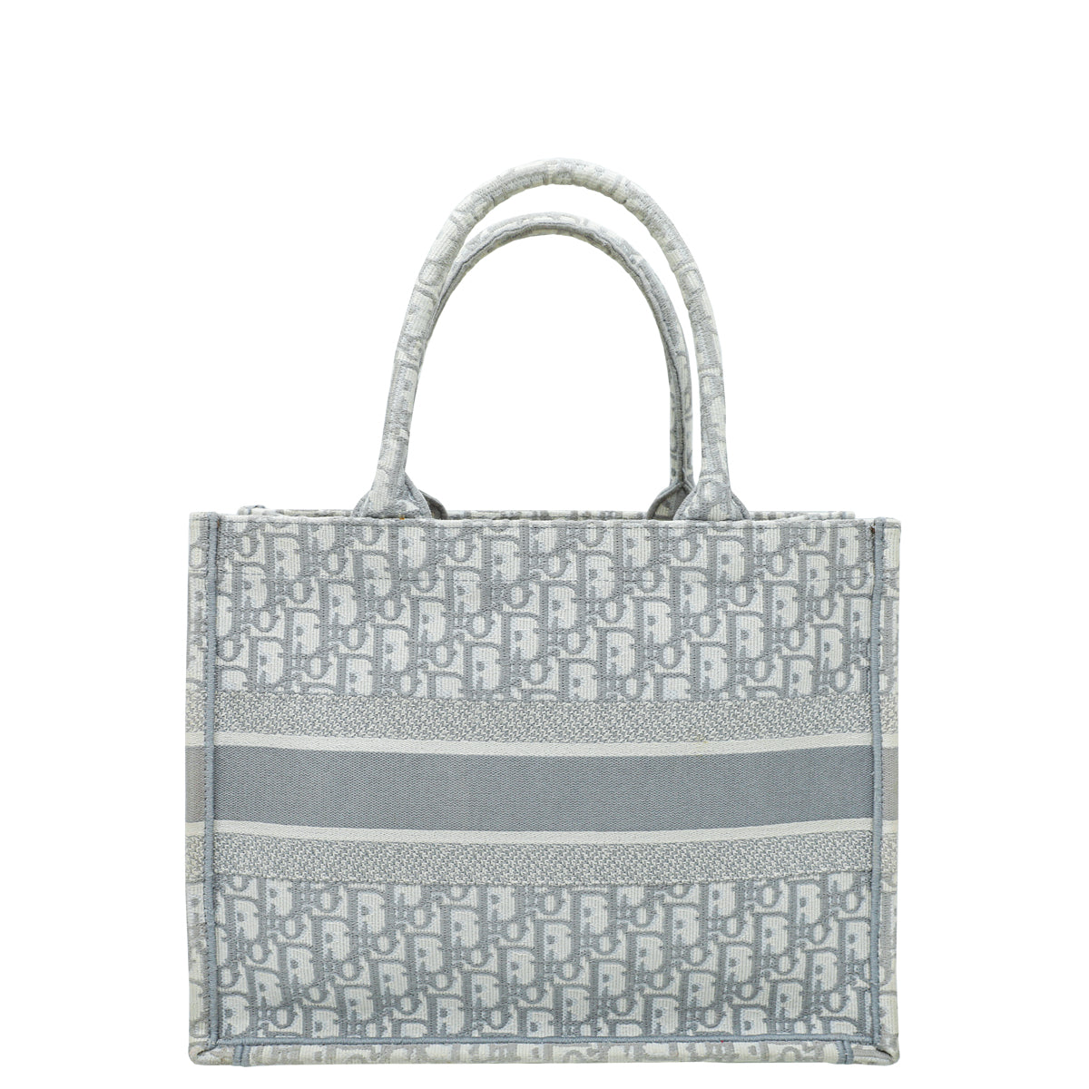 Christian Dior Grey Oblique Book Tote Medium Bag-Christian Dior-THE CLOSET