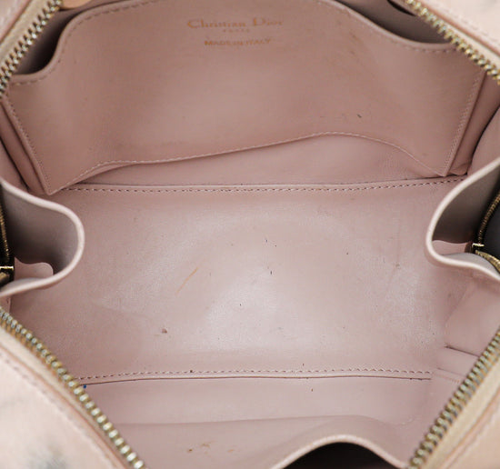 Christian Dior Light Pink Cannage Lily Tote Bag