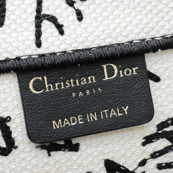 Christian Dior Multicolor Book Tote Dioramour Graffiti Medium Bag