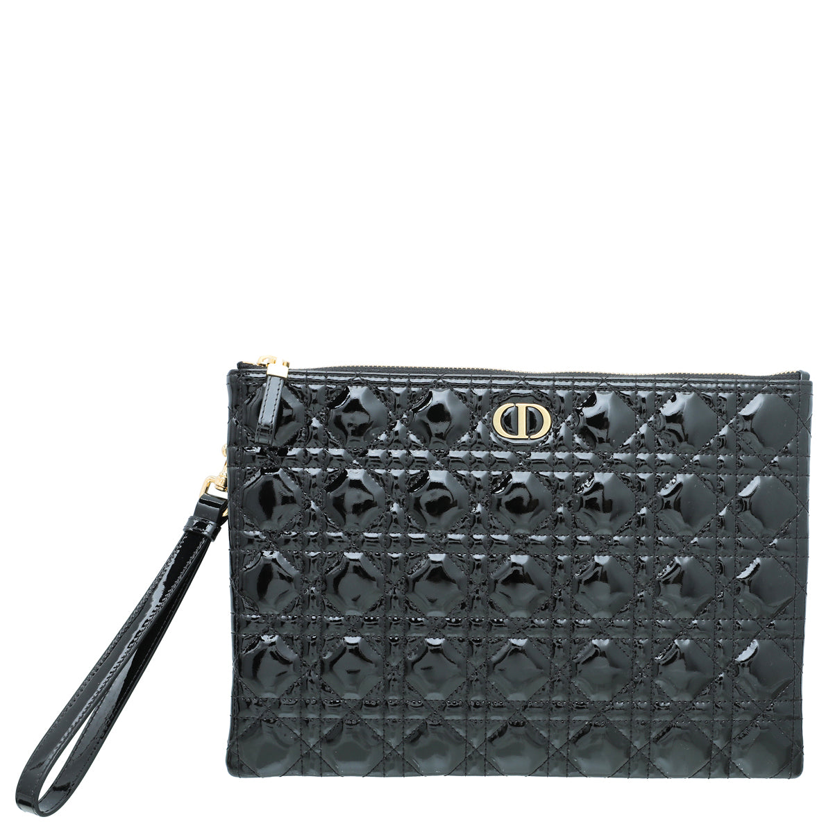 Christian Dior Black Caro Daily Large Pouch-Christian Dior-THE CLOSET