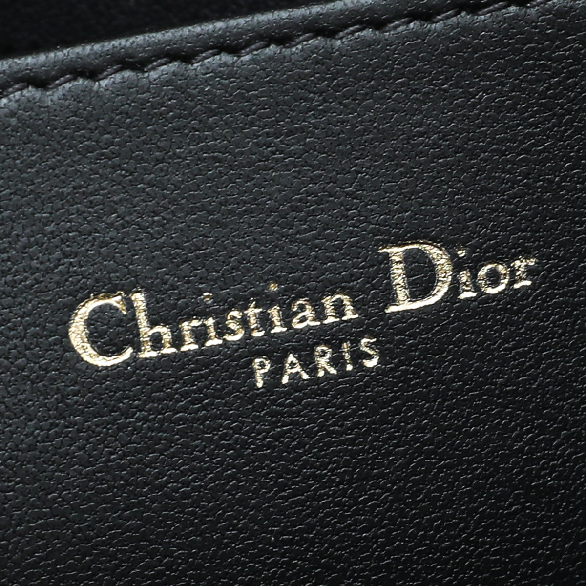 Christian Dior Black Caro Daily Large Pouch