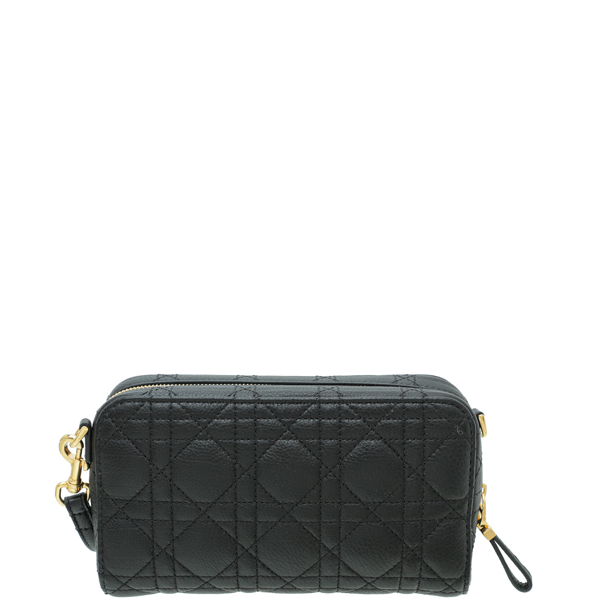 Christian Dior Black Caro Double Pouch Bag-Christian Dior-THE CLOSET