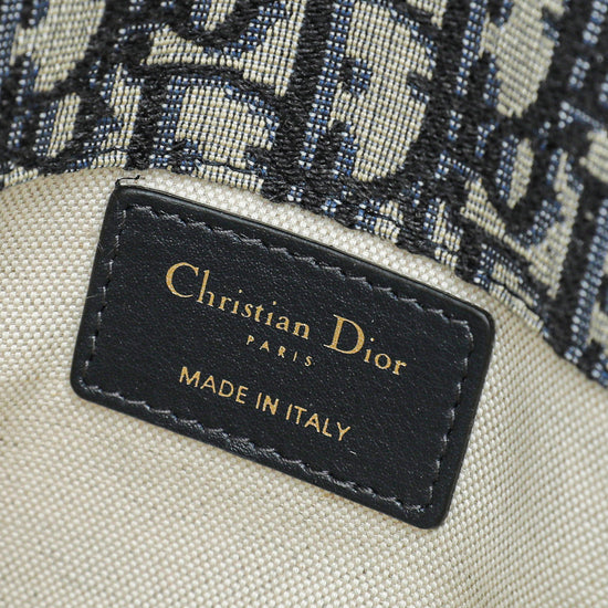 Christian Dior Bicolor Oblique Saddle Belt Bag