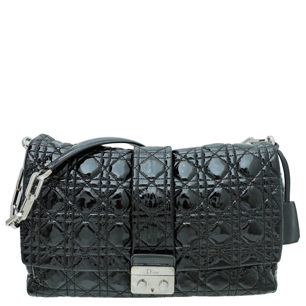 Christian Dior Black New Lock Flap Bag-Christian Dior-THE CLOSET