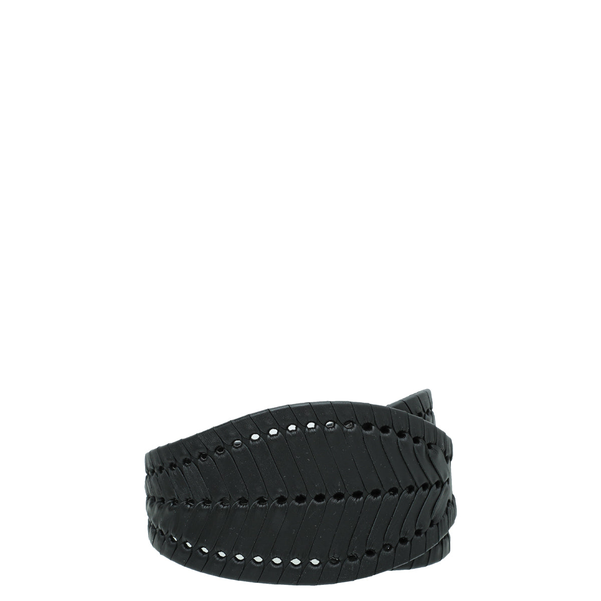 Christian Dior Black Braided 30 Montaigne Belt-Christian Dior-THE CLOSET