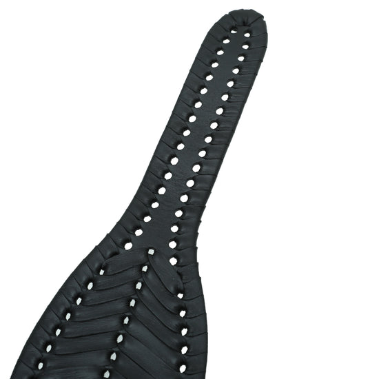 Christian Dior Black Braided 30 Montaigne Belt