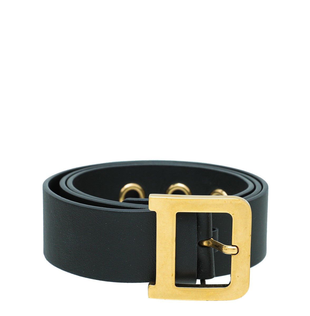 Christian Dior Black Diorquake 35mm Belt-Christian Dior-THE CLOSET