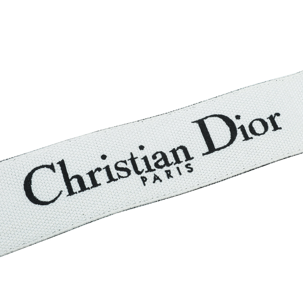 Christian Dior Bicolor 30 Montaigne Houndstooth Embroidery Bag Strap