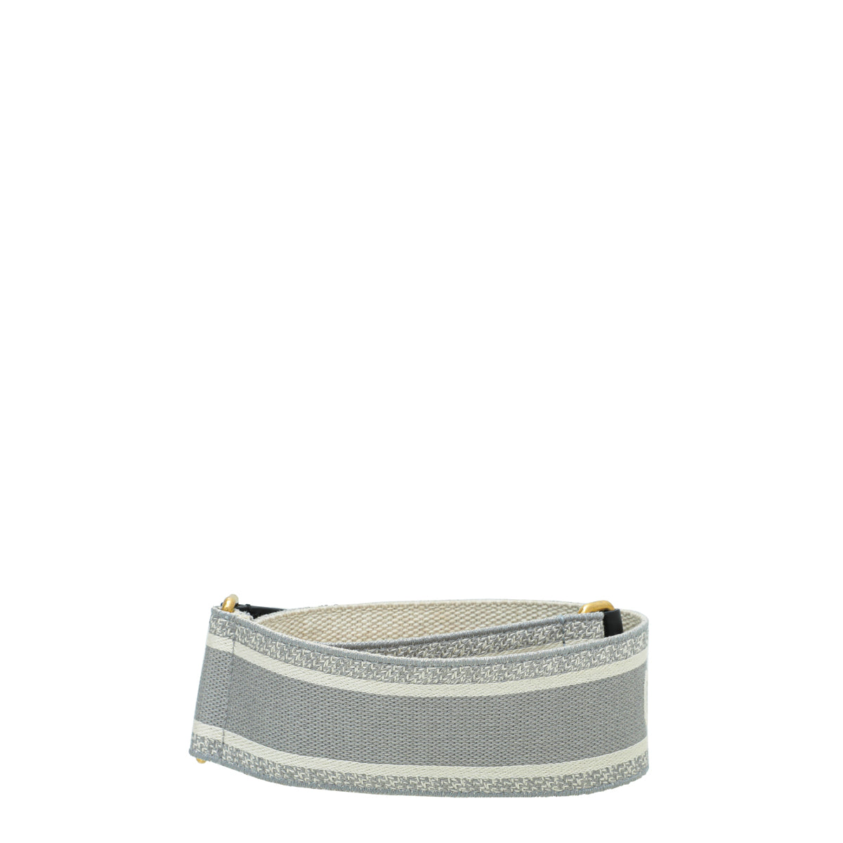 Christian Dior Bicolor Embroidered Shoulder Strap W/ Ring-Christian Dior-THE CLOSET