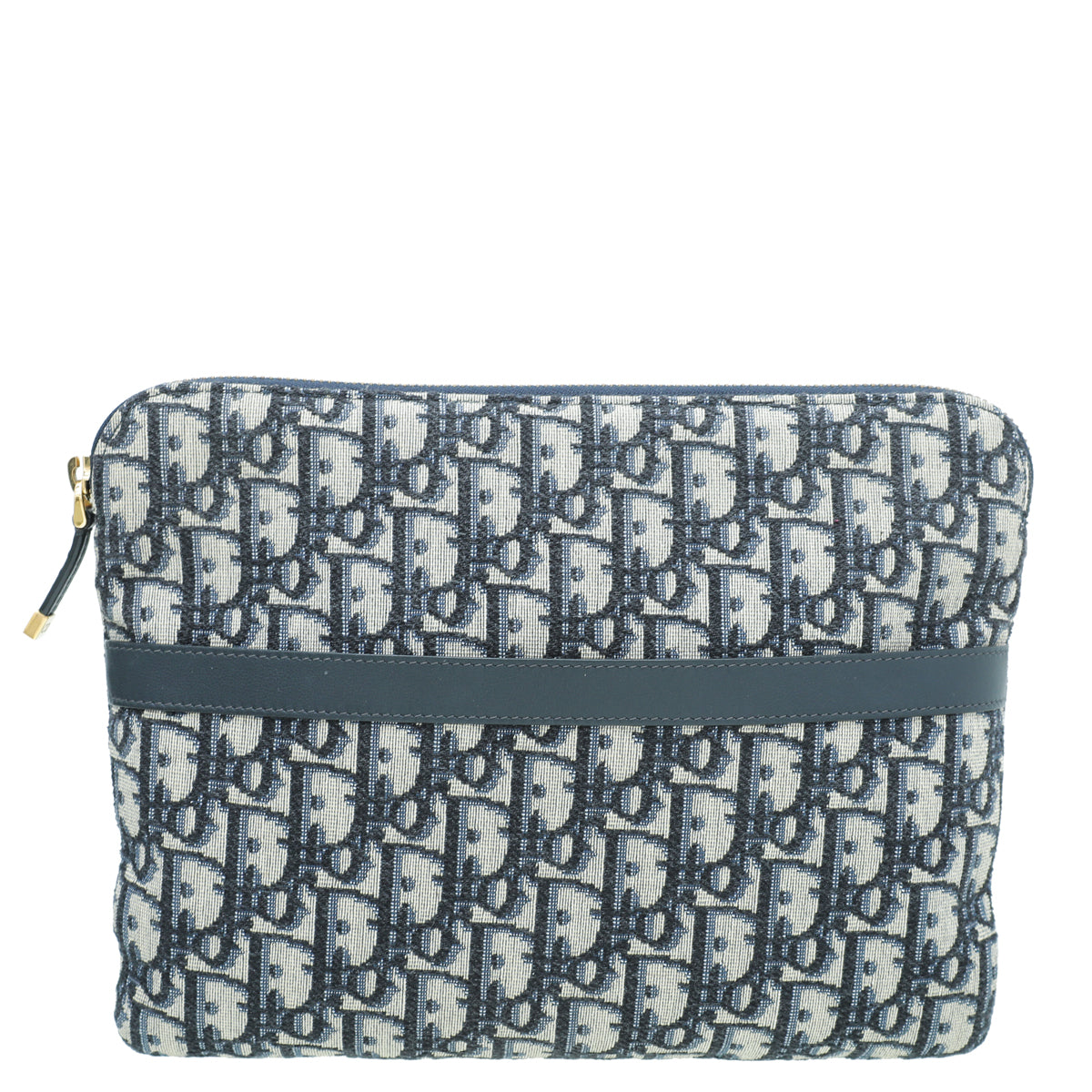 Christian Dior Navy Blue Oblique Dior Travel Kit-Christian Dior-THE CLOSET