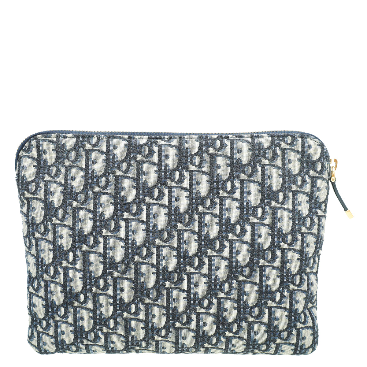 Christian Dior Navy Blue Oblique Dior Travel Kit-Christian Dior-THE CLOSET