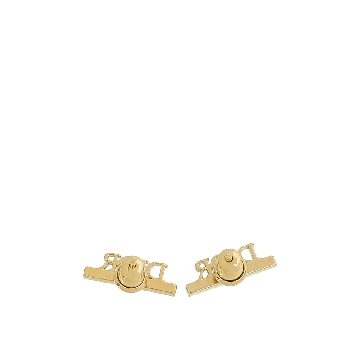 Christian Dior Gold Dio(r)evolution Stud Mini Earrings