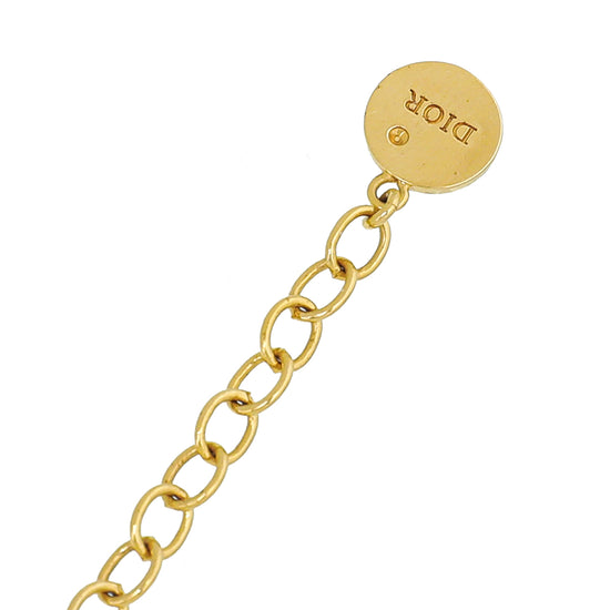 Christian Dior Gold Dio(r)evolution Chain Necklace