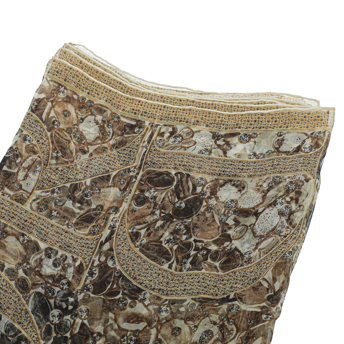 Christian Dior Bicolor Accessories Dior Letter Print Silk Scarf-Christian Dior-THE CLOSET