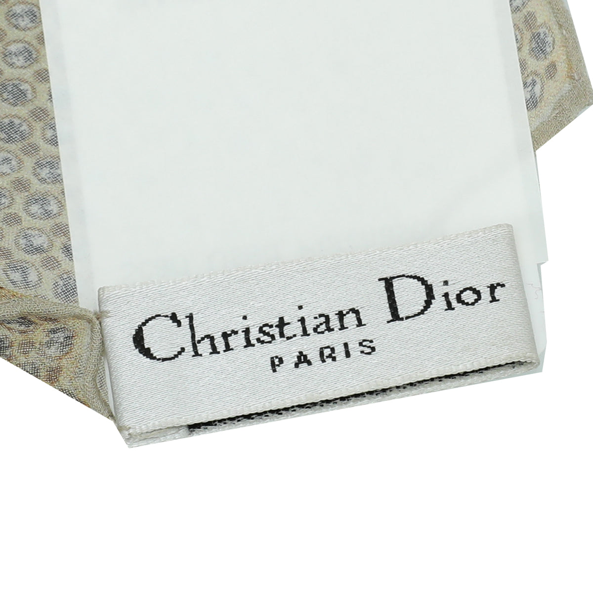 Christian Dior Bicolor Accessories Dior Letter Print Silk Scarf – The ...