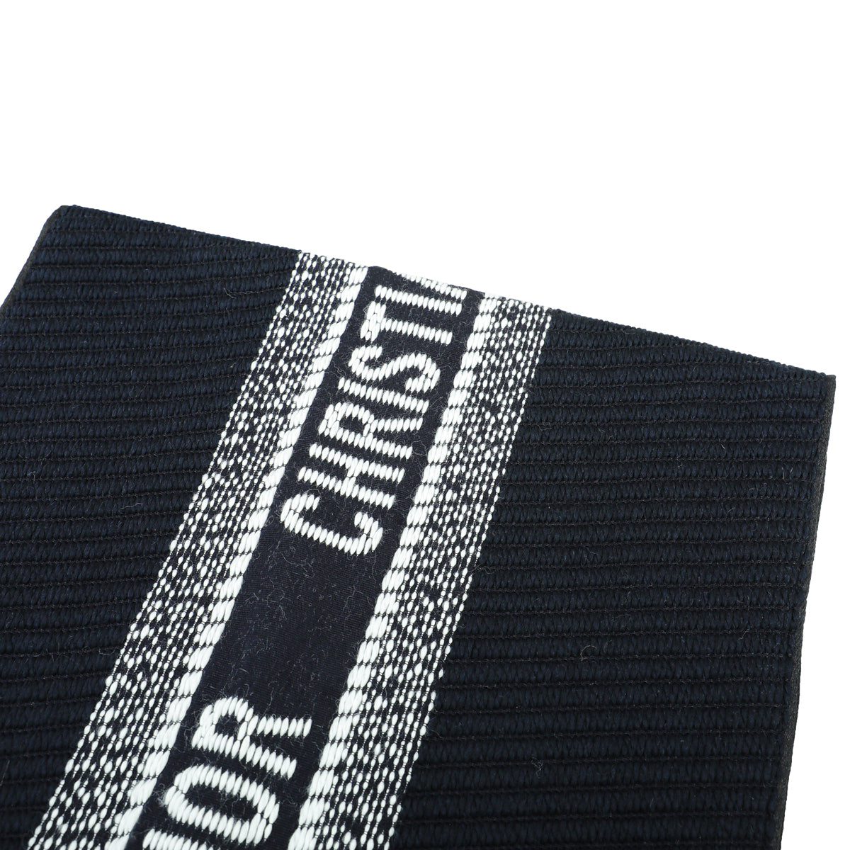 Dior Oblique University Reversible Scarf Gray Wool and Silk