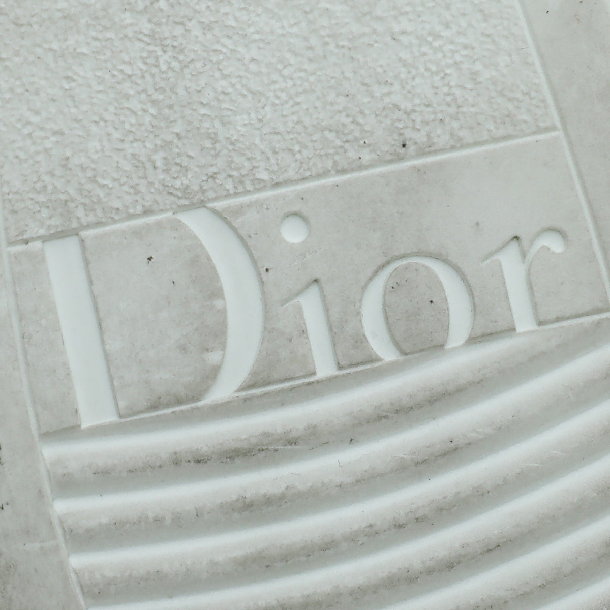 Christian Dior White Oblique B23 Low Top Sneaker 41.5