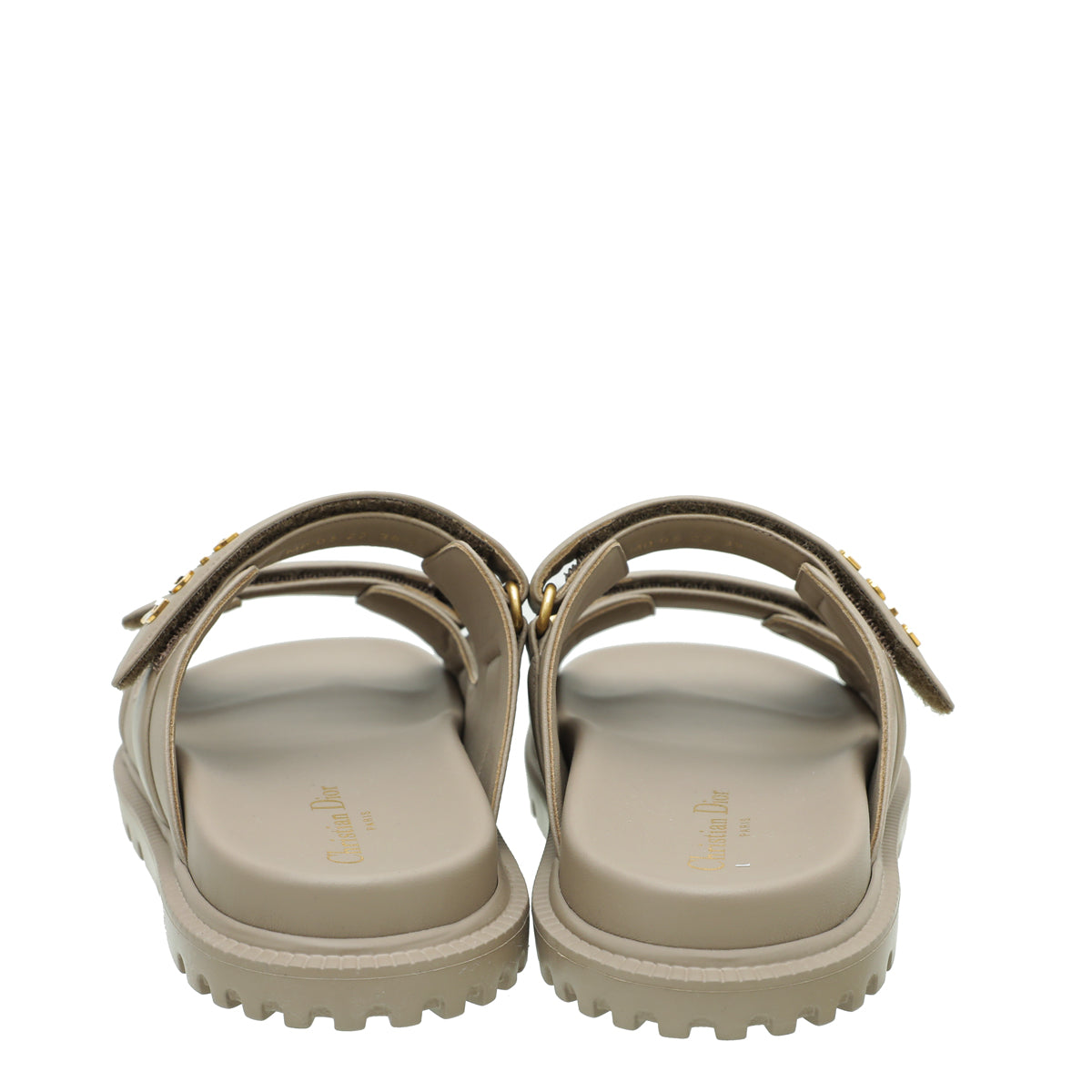 Christian Dior Hazelnut Dioract Slide Sandal 38.5