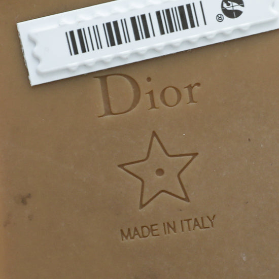 Christian Dior Bicolor Granville Jute Espadrilles 39