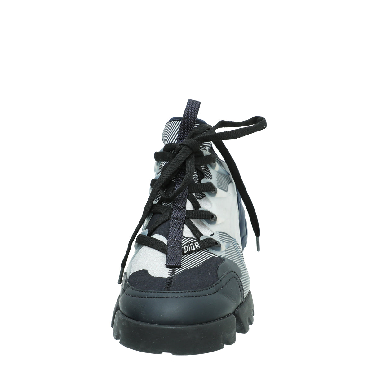 Christian Dior Navy Blue D-Connect Neoprene Technical Fabric Sneaker 38-Christian Dior-THE CLOSET