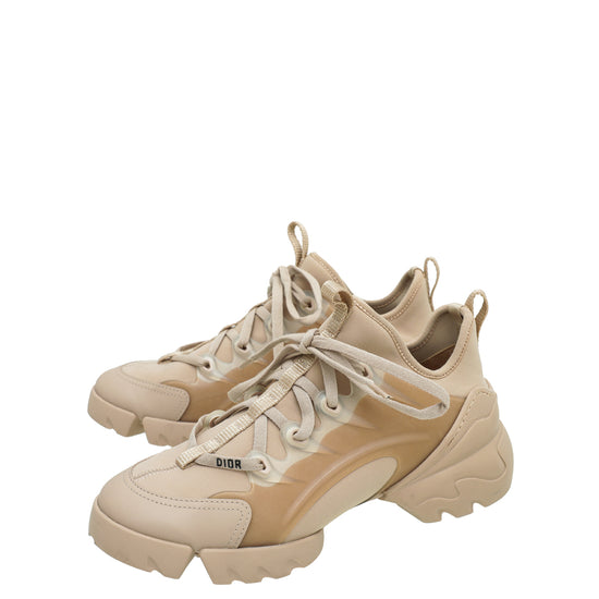 Christian Dior Nude D-Connect Technical Fabric Sneaker 38