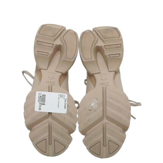 Christian Dior Nude D-Connect Technical Fabric Sneaker 38