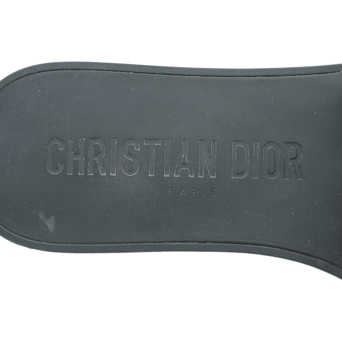 Christian Dior Black Dio(r)evolution Slide Sandals 39 – THE CLOSET