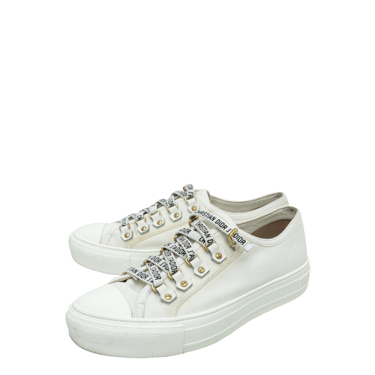Christian Dior Milk Walk'n'Dior Low Top Sneaker 38.5-Christian Dior-THE CLOSET