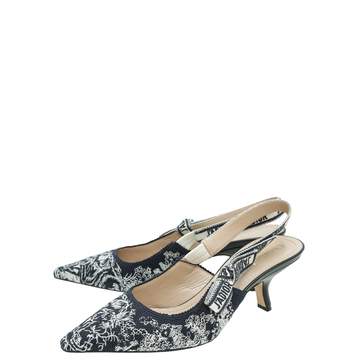 Christian Dior Bicolor J'adior Toile De Jouy Slingback Pump 40-Christian Dior-THE CLOSET