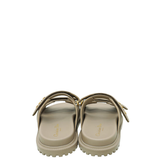 Christian Dior Nude "Dioract" Sandal 38.5