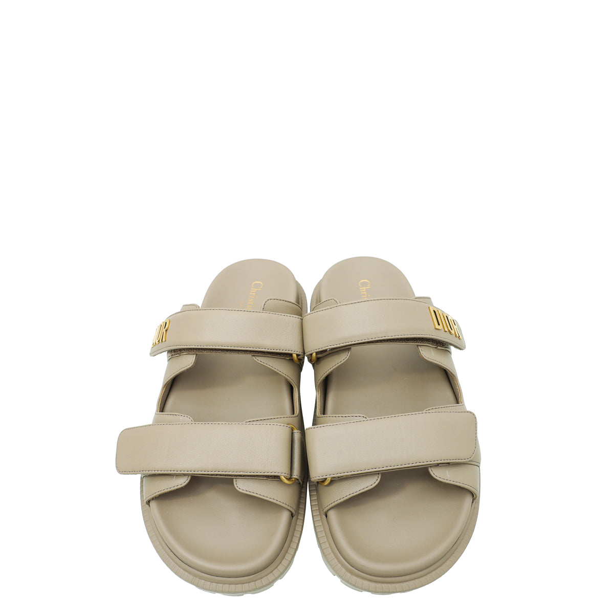 Christian Dior Nude "Dioract" Sandal 38.5