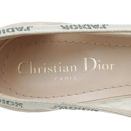 Christian Dior Nude J'Adior Mesh Crystal Pump 37