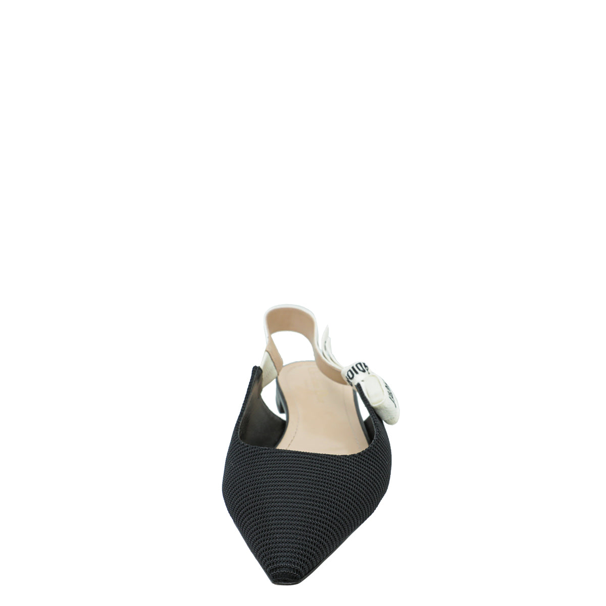 Christian Dior Black J'adior Technical Fabric Ballerina Flat 39.5-Christian Dior-THE CLOSET
