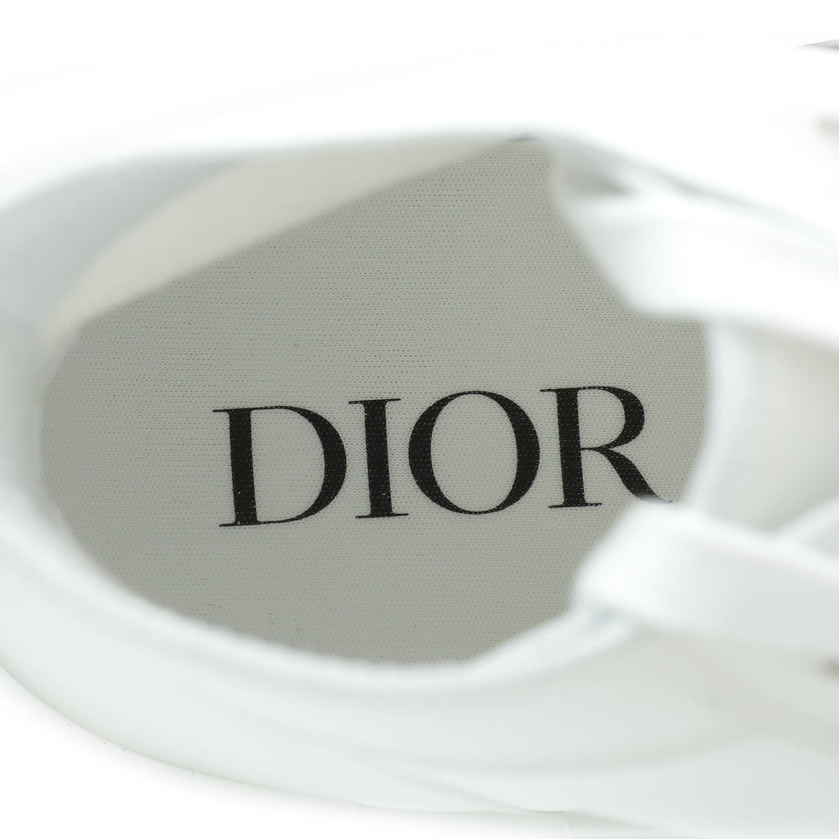 Christian Dior White B23 Canvas High Top Sneakers 42 â THE CLOSET