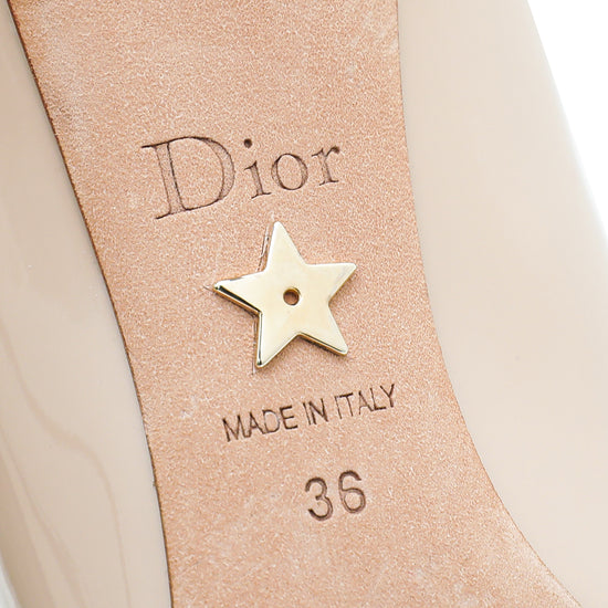 Christian Dior Nude Dioressence Pointed Pump 36