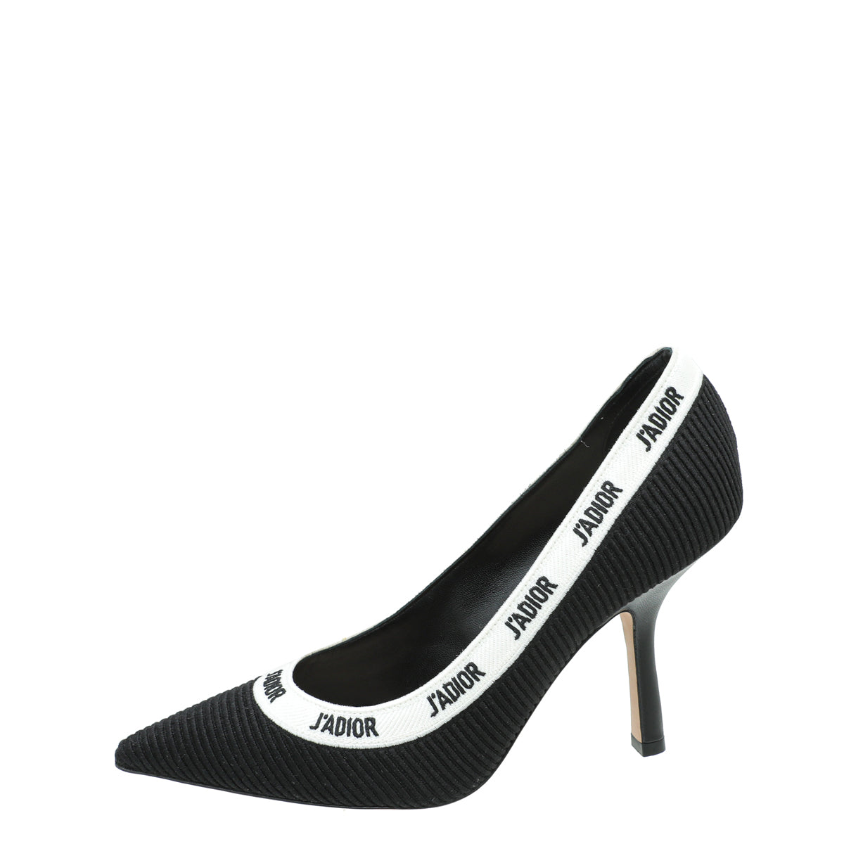 Christian Dior Black J'Adior Technical Fabric Pump 37