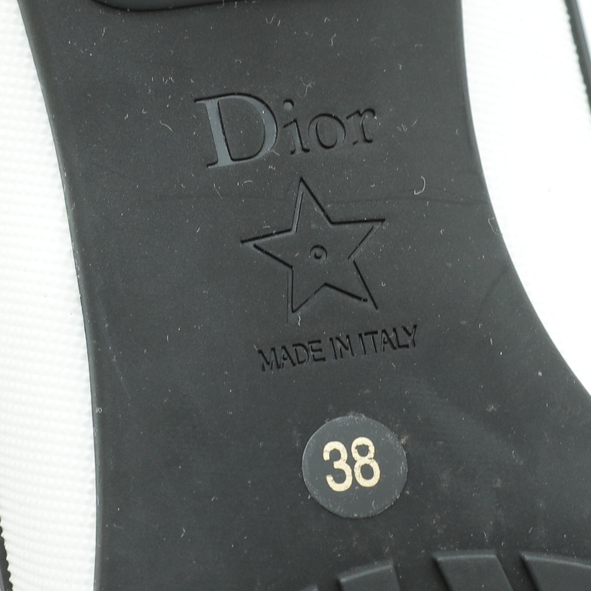 Christian Dior Bicolor D-Motion Pump 38